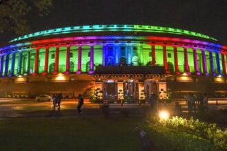 Illuminated Parliament