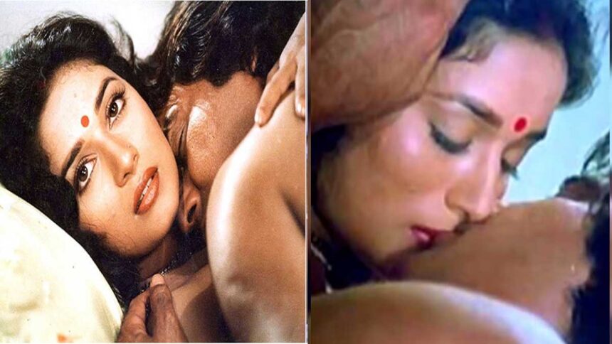 Madhuri Dixit Kissing Scene